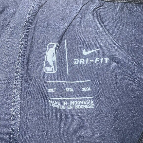 OKC Thunder Nike Basketball Player Issued Warm Up Pants 3XLT NBA Authentic Navy - Picture 3 of 10